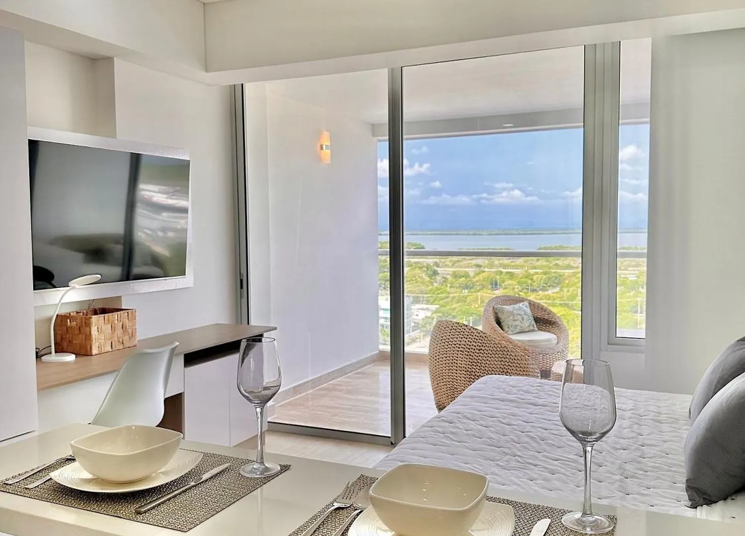 דירה Cartagena Cb1333 Suite Hermosa - Vista A La Cienaga-Amanecer
